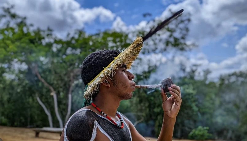 Fumaça de cachimbo ritual